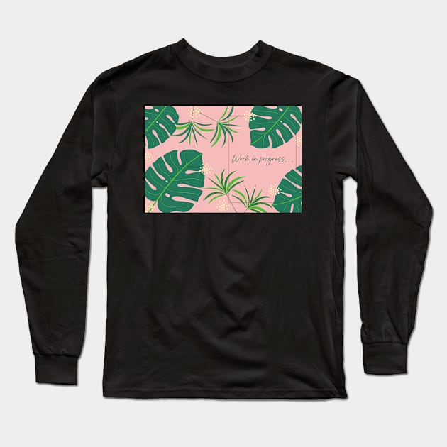 Tropical Vibes Long Sleeve T-Shirt by Alexander S.